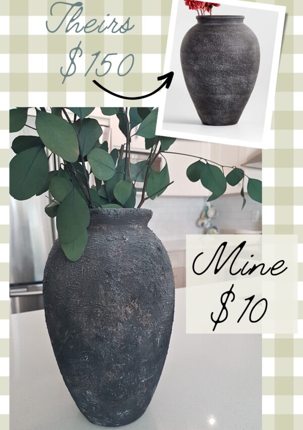 DIY: Turn an Outdated Vase into Old-World Pottery