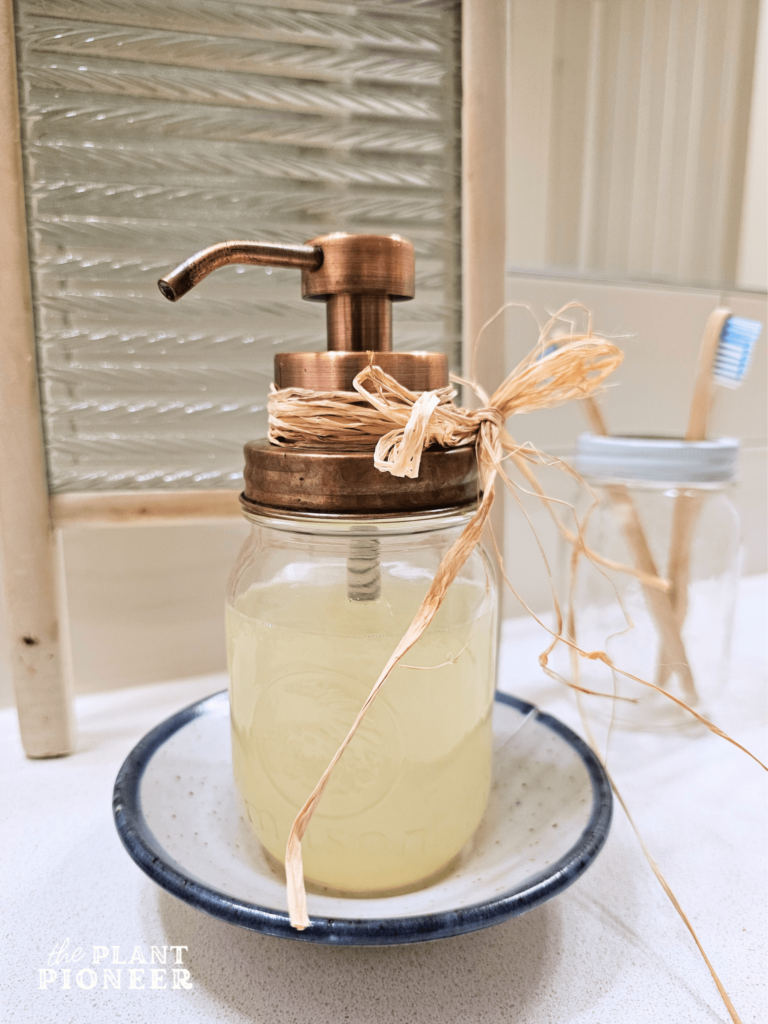 How To Make Foaming Hand Soap