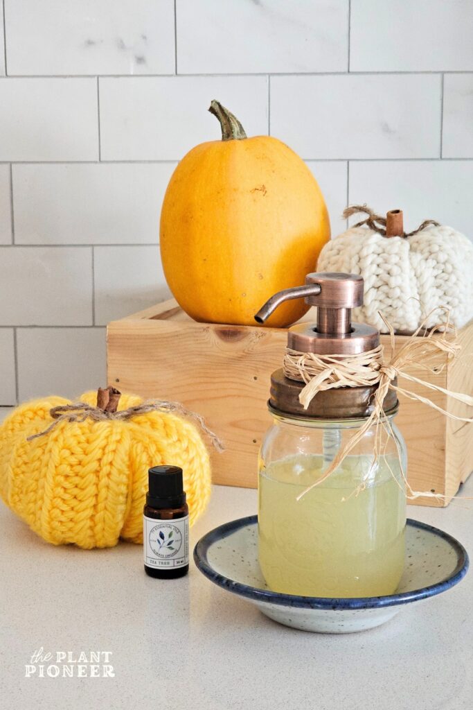 3 Foaming Hand Soap Recipes for Fall