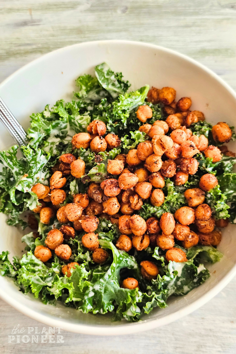 Easiest Crispy Roasted Chickpeas with Skin On